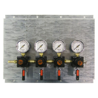 Secondary Regulator on wall panel